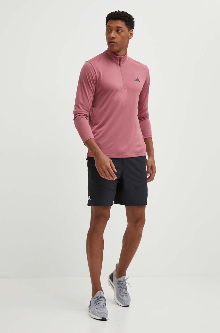 Тренувальна кофта adidas Performance Train Essentials колір рожевий однотонна IW3394