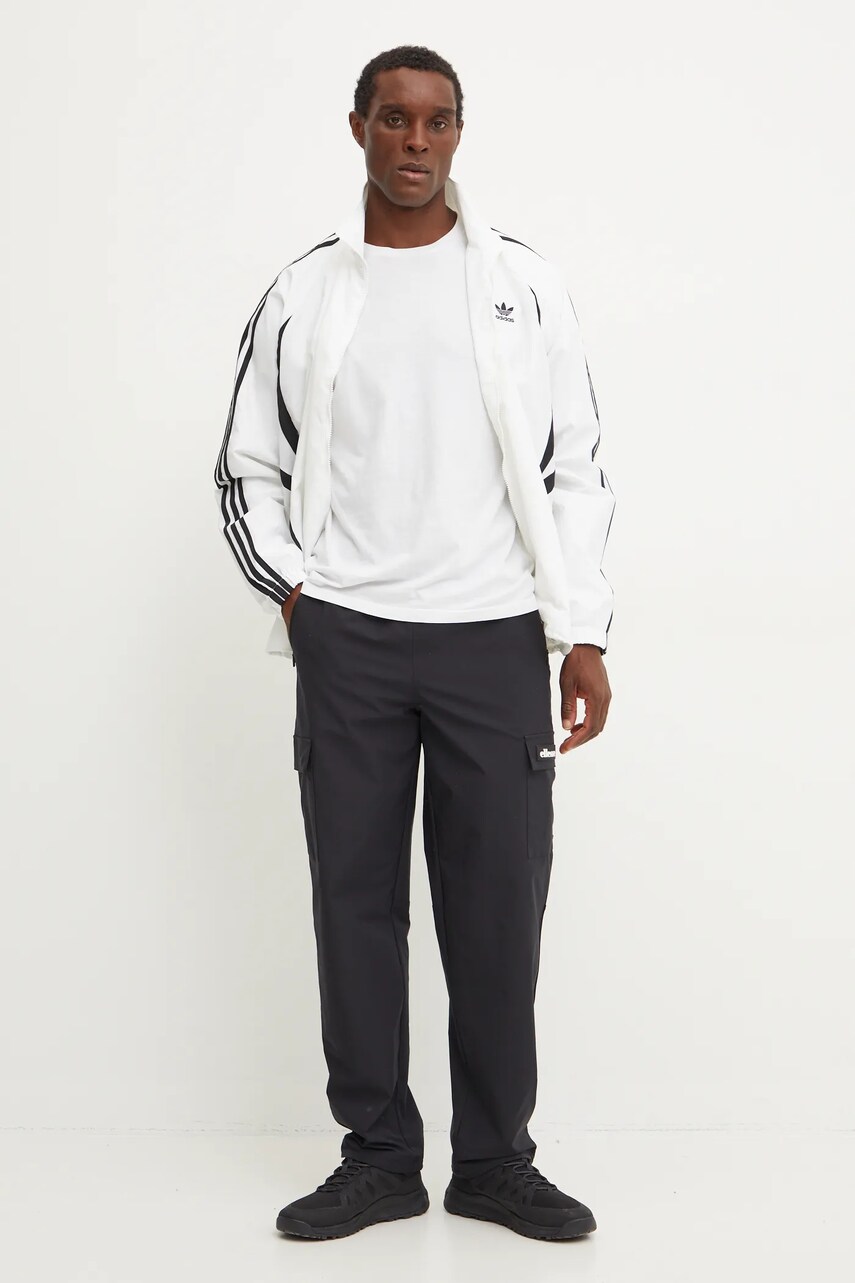 Куртка adidas Originals чоловіча колір білий перехідна IY2090
