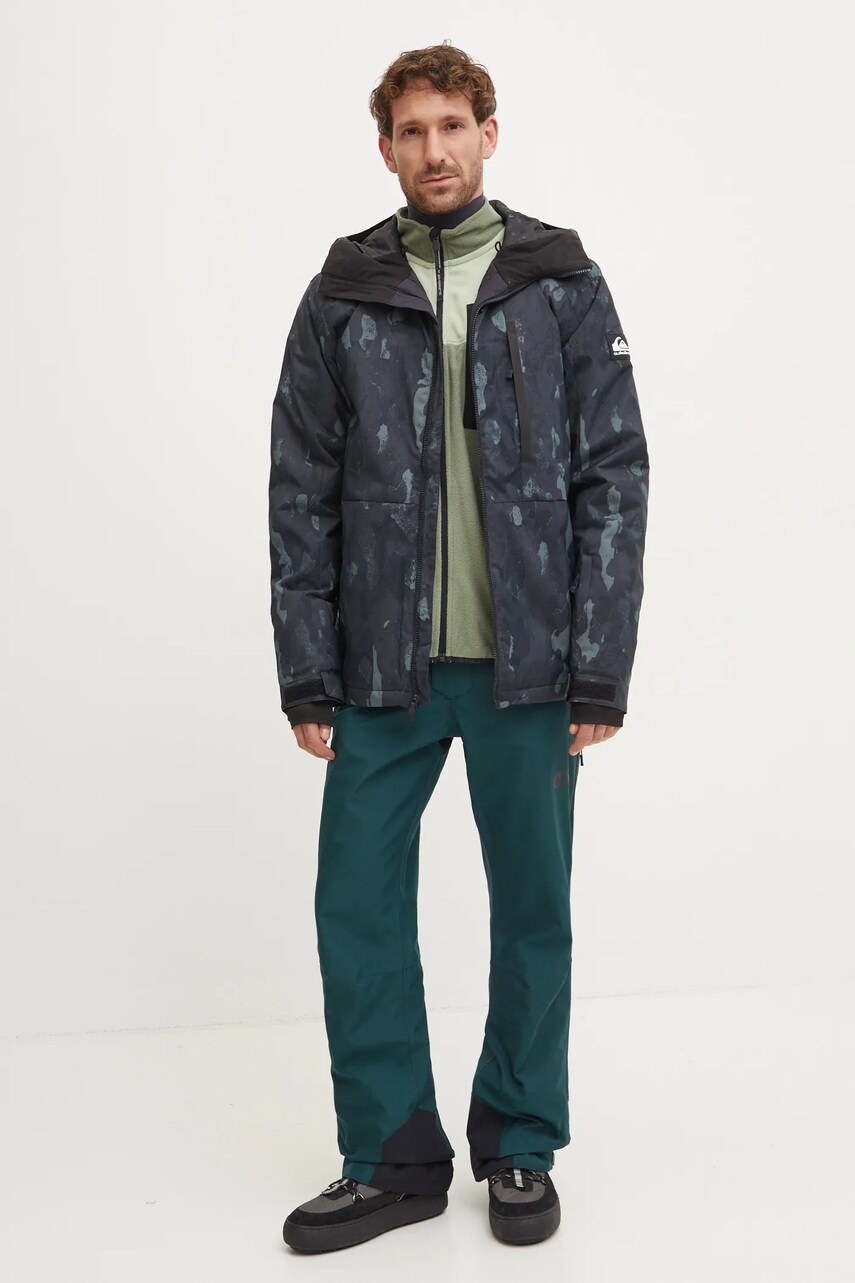 Спортивна кофта Quiksilver Aker Fleece візерунок EQYFT04965