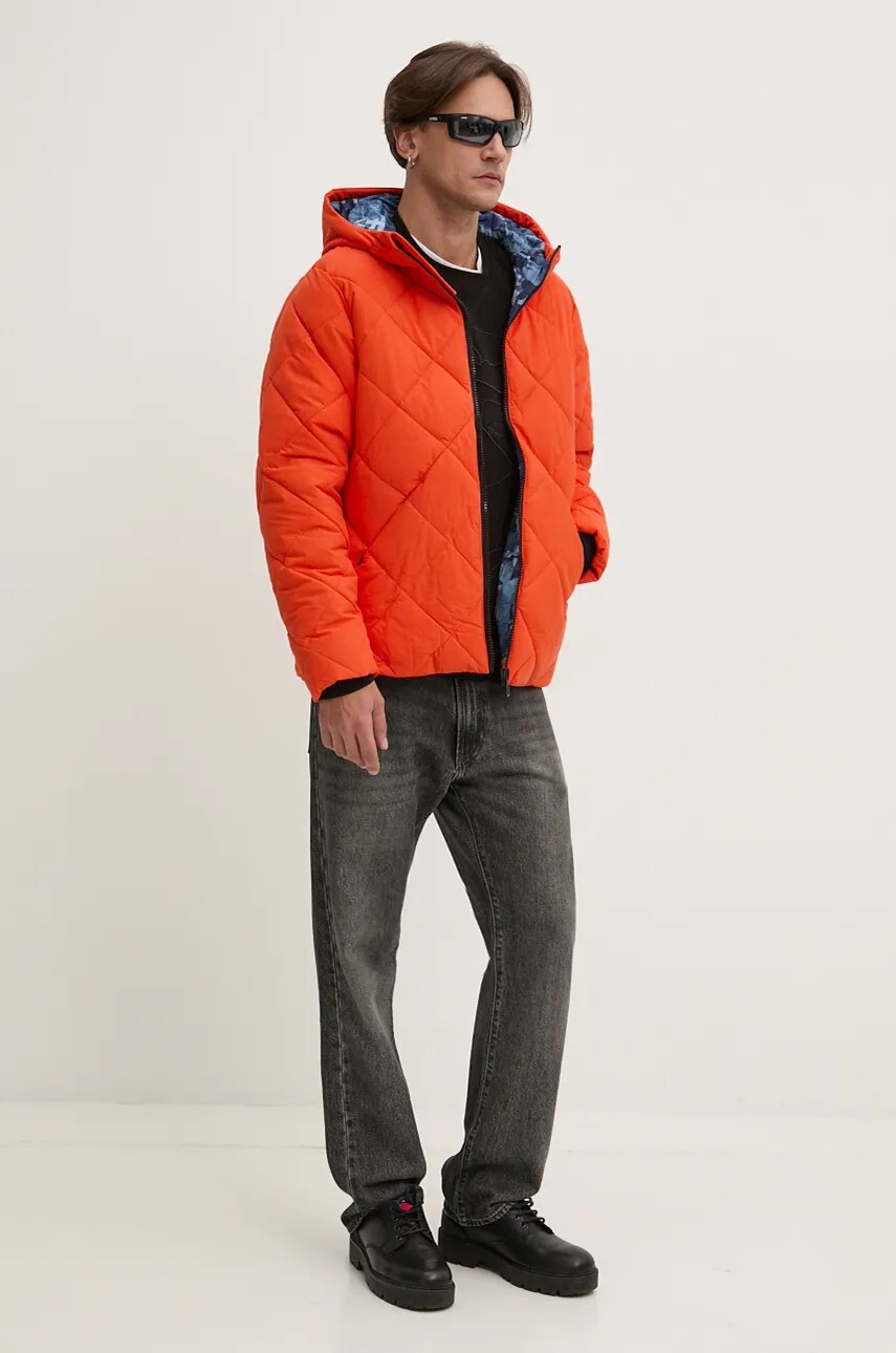 Кофта Desigual OREGON чоловіча колір чорний з аплікацією 24WMSK13