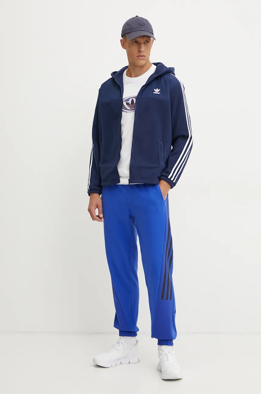 Кофта adidas Originals чоловіча з капюшоном з аплікацією IZ2486