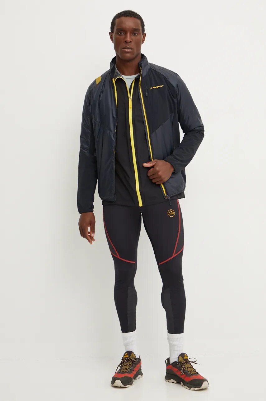 Спортивна куртка LA Sportiva Pocketshell колір чорний перехідна P76999999