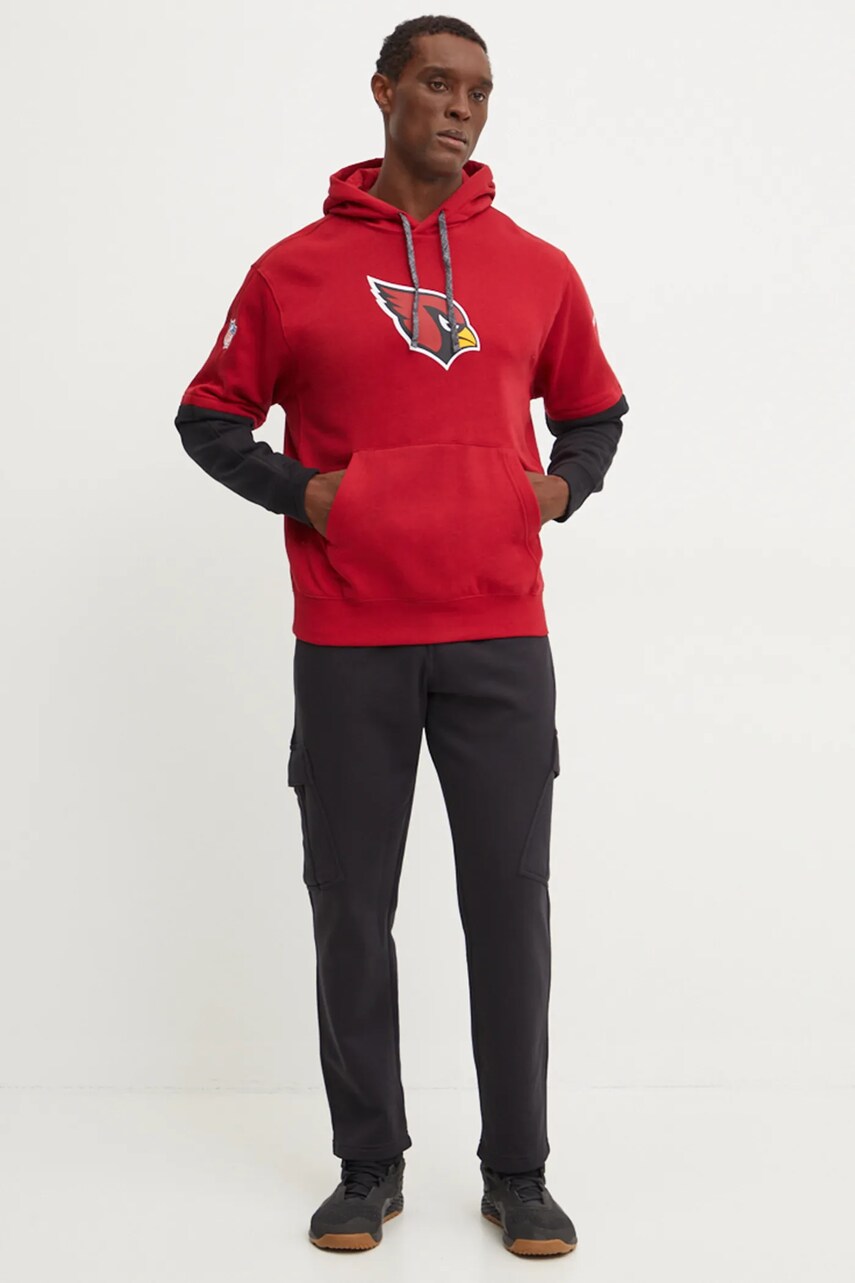 Кофта Nike Arizona Cardinals чоловіча колір бордовий з капюшоном з аплікацією 02F2-060Y-9C-87G