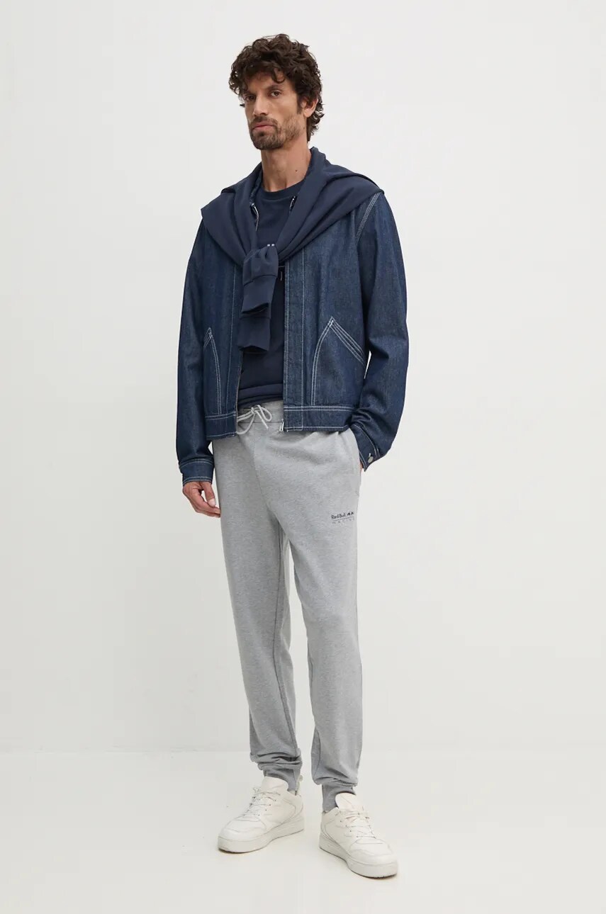 Кофта Red Bull Racing x Pepe Jeans Red Bull Racing x Pepe Jeans колір синій з принтом RU580002