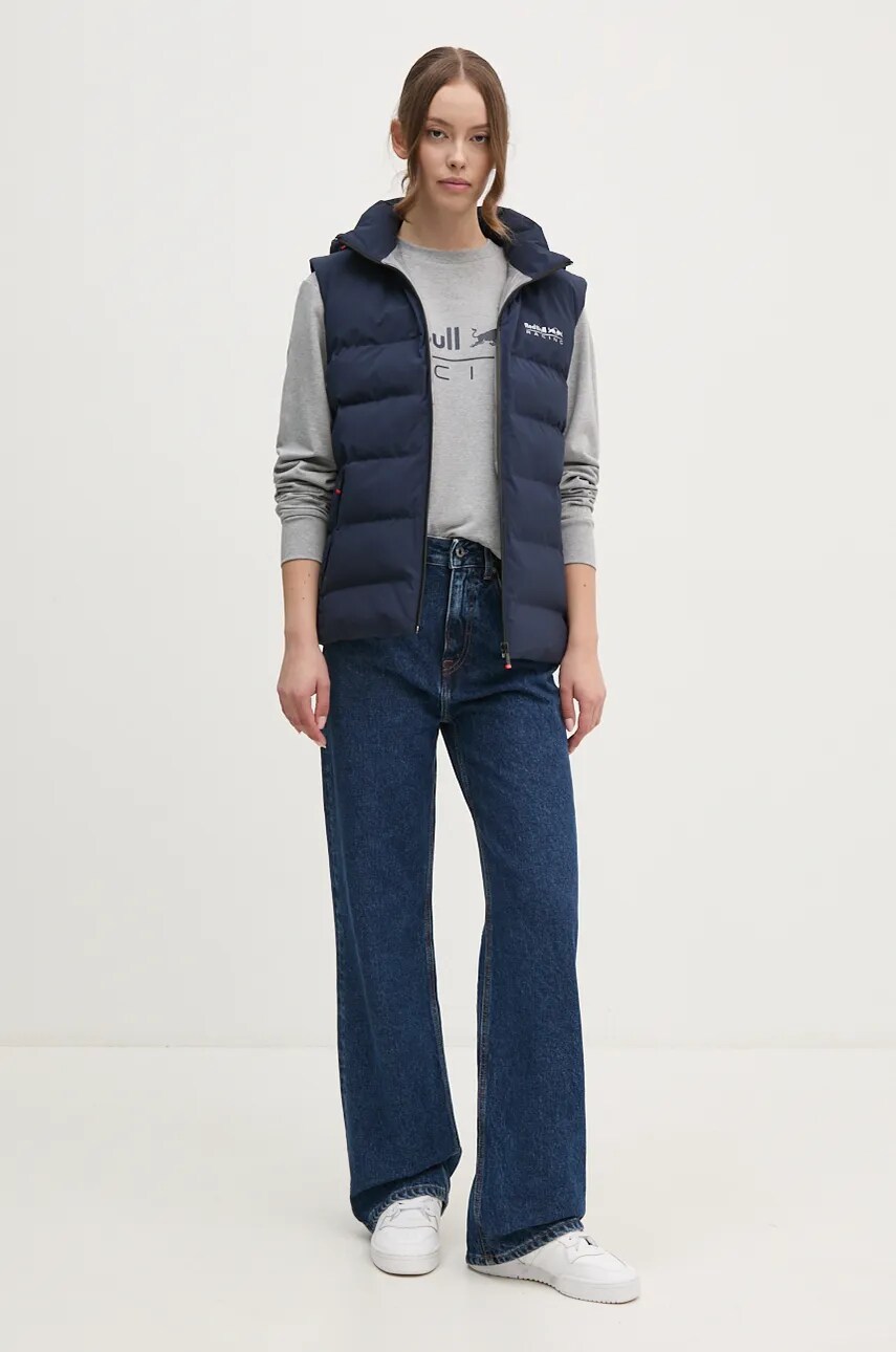 Кофта Red Bull Racing x Pepe Jeans Red Bull Racing x Pepe Jeans колір сірий з принтом RU580002