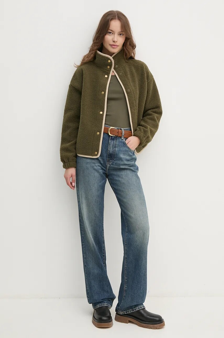 Лонгслів Pepe Jeans FINNY жіночий колір зелений PL505955
