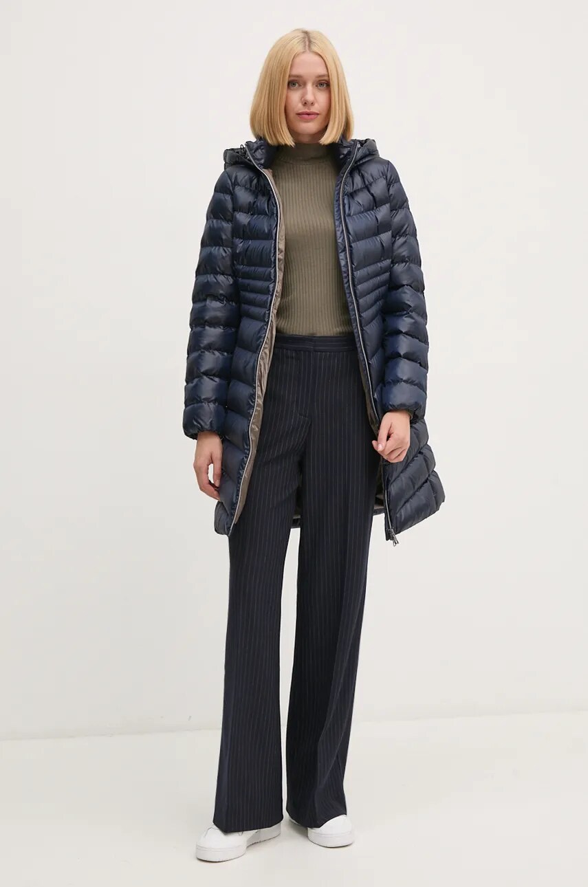 Лонгслів Pepe Jeans FLORY жіночий колір зелений гольф PL505978
