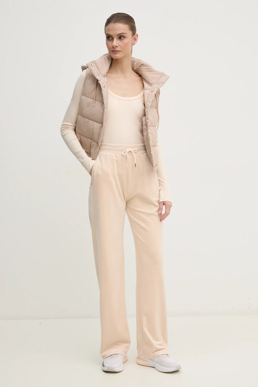 Лонгслів Guess жіночий колір бежевий V4BP07 K8RT2