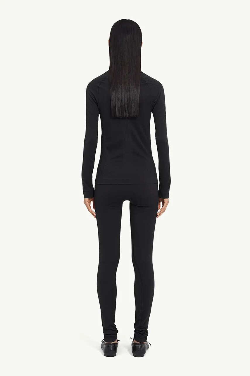 Лонгслів MM6 Maison Margiela жіночий колір чорний S52NH0024.M20037