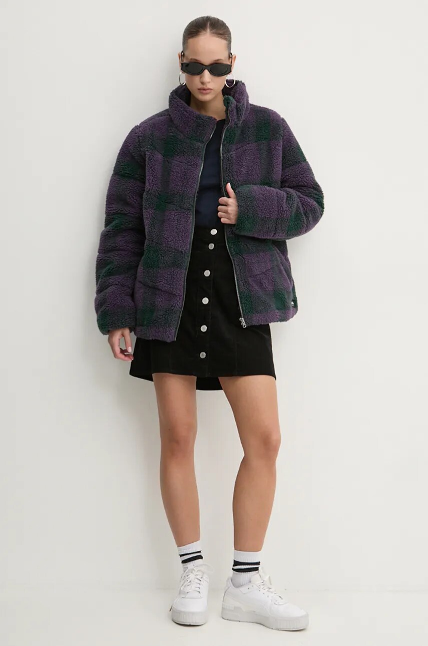 Бавовняний лонгслів Tommy Jeans колір синій DW0DW18793