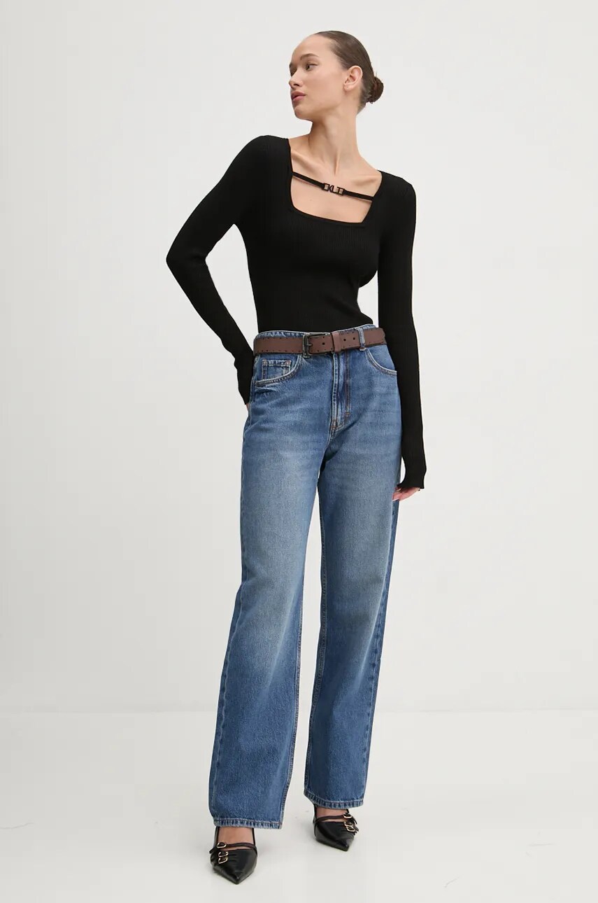 Светр Karl Lagerfeld Jeans жіночі колір чорний  246J2002