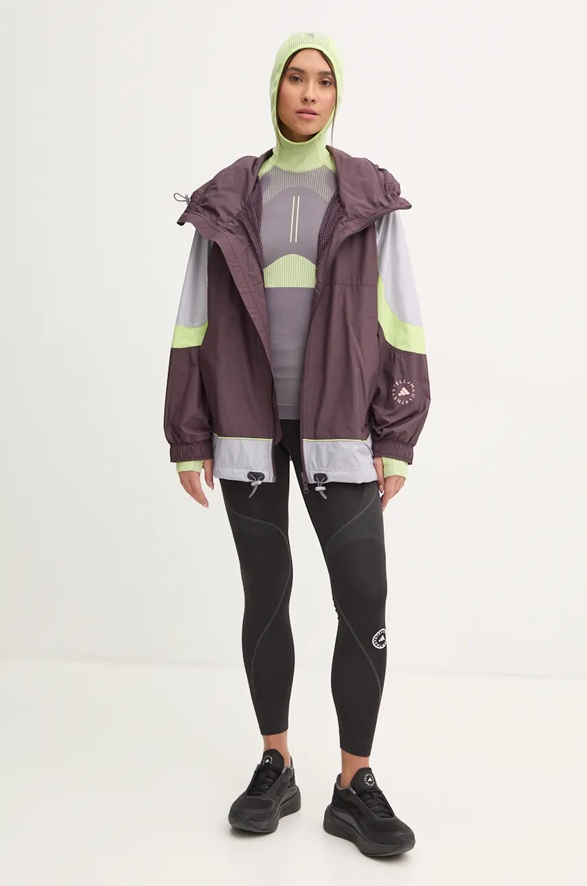 Спортивна кофта adidas by Stella McCartney TrueStrenght колір зелений IV5524