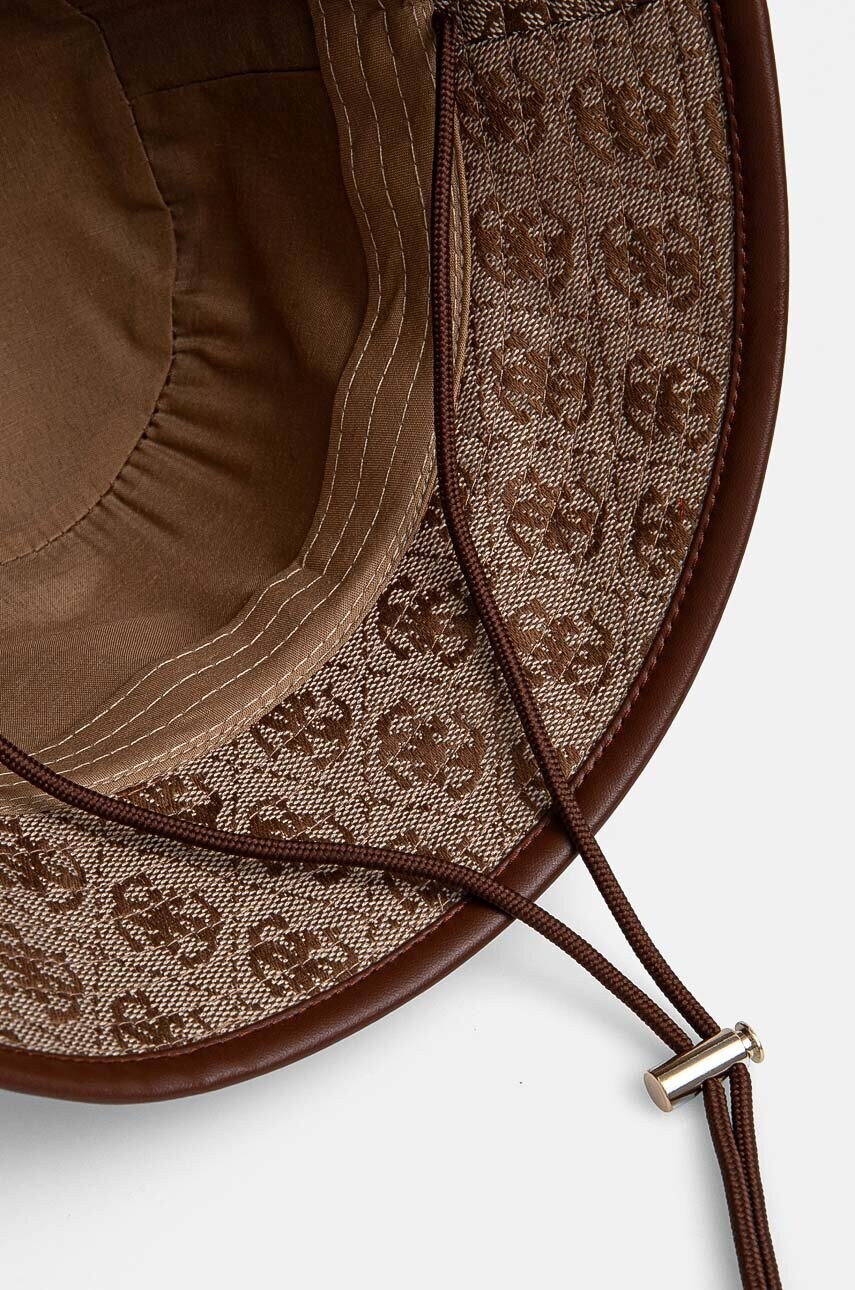 Капелюх Guess колір бежевий AW5156 POL03