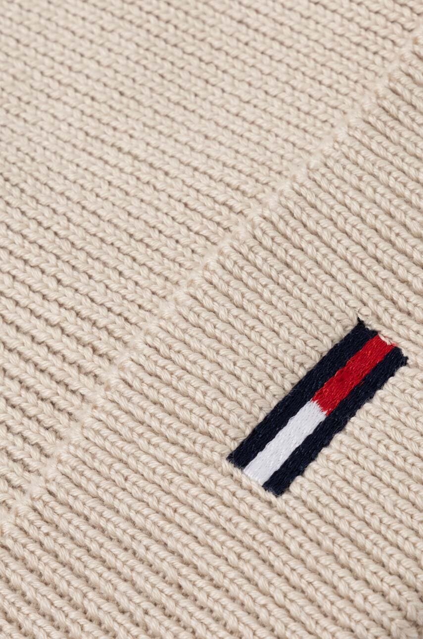 Шапка Tommy Jeans колір бежевий  AW0AW16380