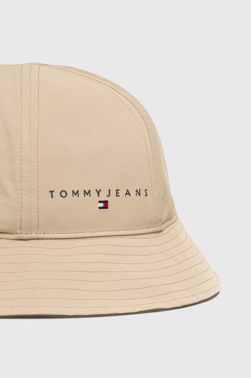 Капелюх Tommy Jeans колір бежевий AW0AW16383