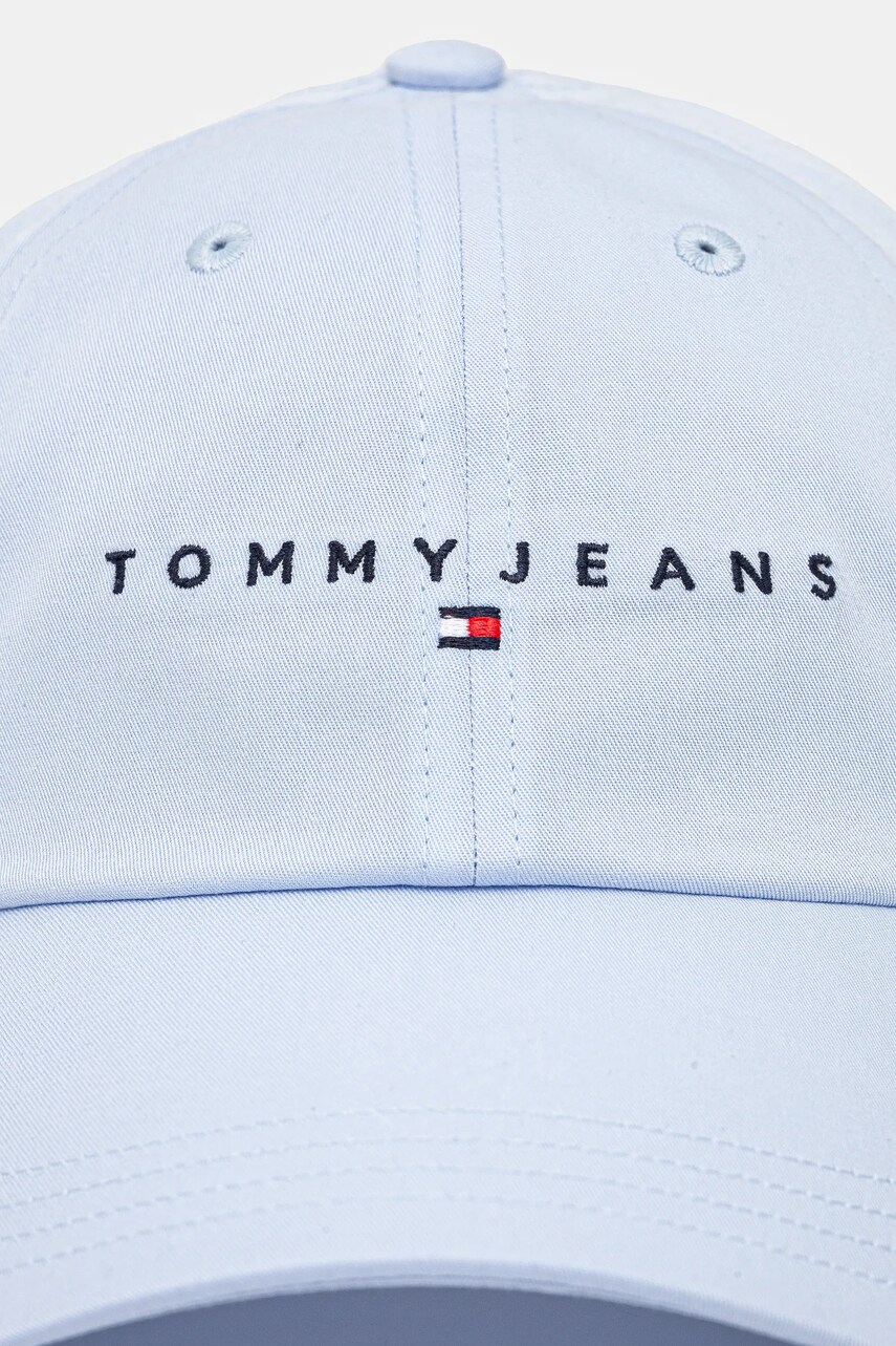 Бавовняна бейсболка Tommy Jeans з аплікацією AW0AW16868