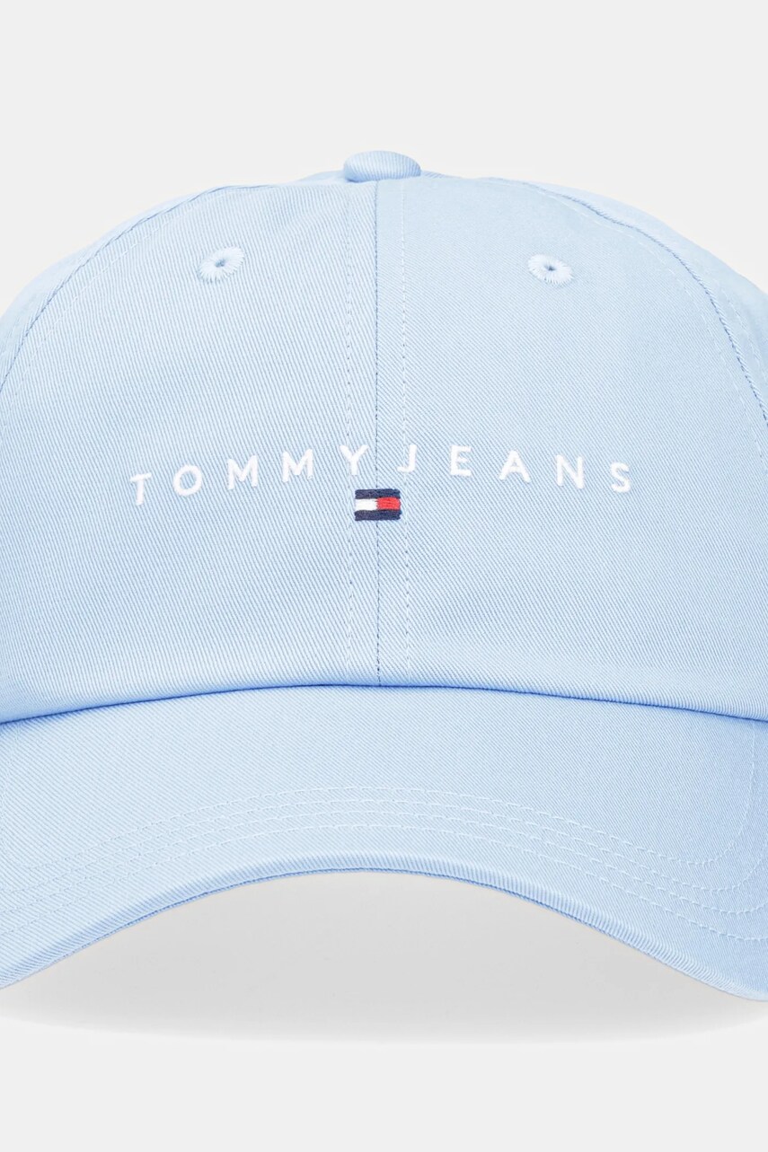 Бавовняна бейсболка Tommy Jeans з аплікацією AW0AW16868