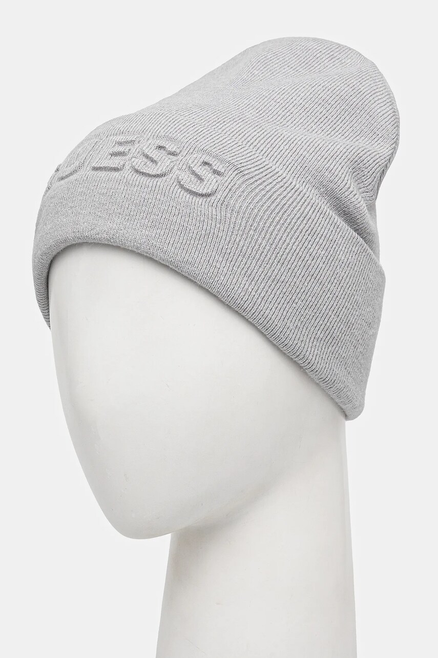 Шапка Guess колір сірий  AW5179 POL01