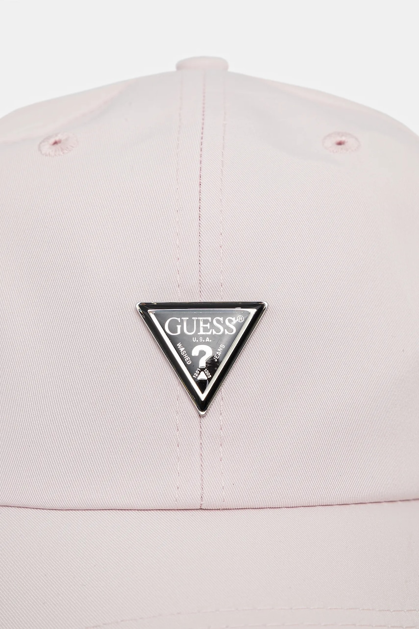 Кепка Guess DINA колір рожевий з аплікацією W4BZ36 WGJP2