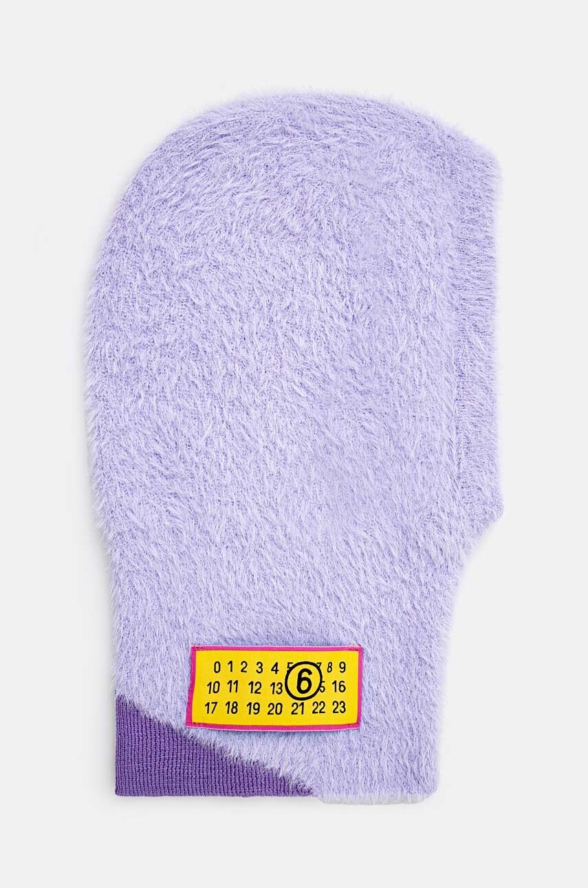 Балаклава MM6 Maison Margiela колір фіолетовий S62TC0042.M13073