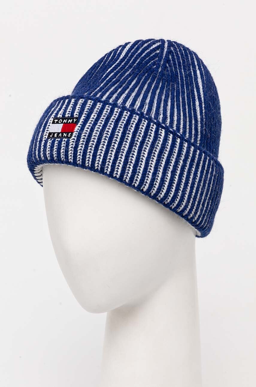 Шапка Tommy Jeans з товстого трикотажу AW0AW16785
