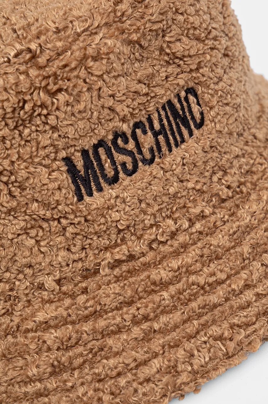 Капелюх Moschino колір коричневий