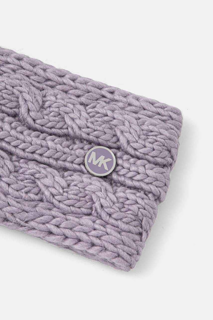 Пов'язка MICHAEL Michael Kors колір фіолетовий 539808