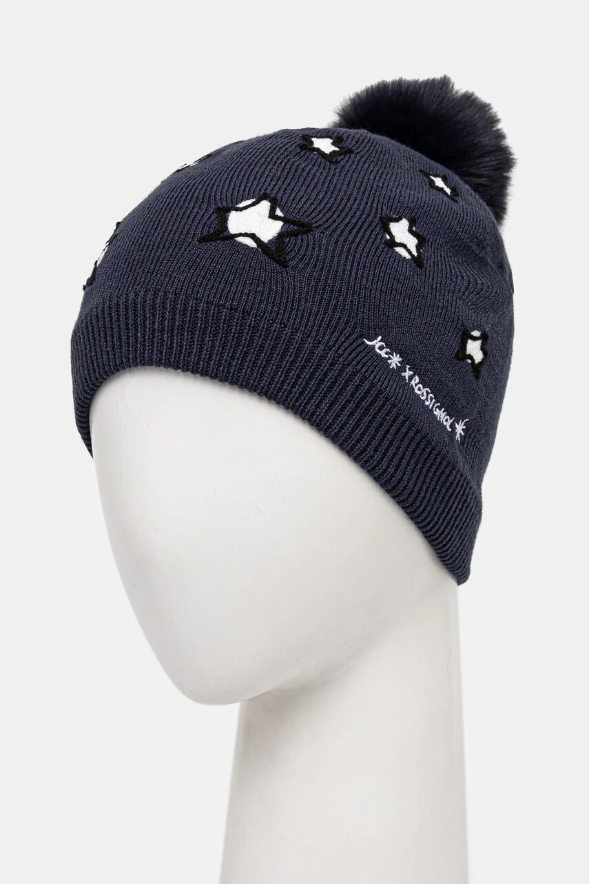 Шапка Rossignol Missy x JCC колір синій  RLNWH08