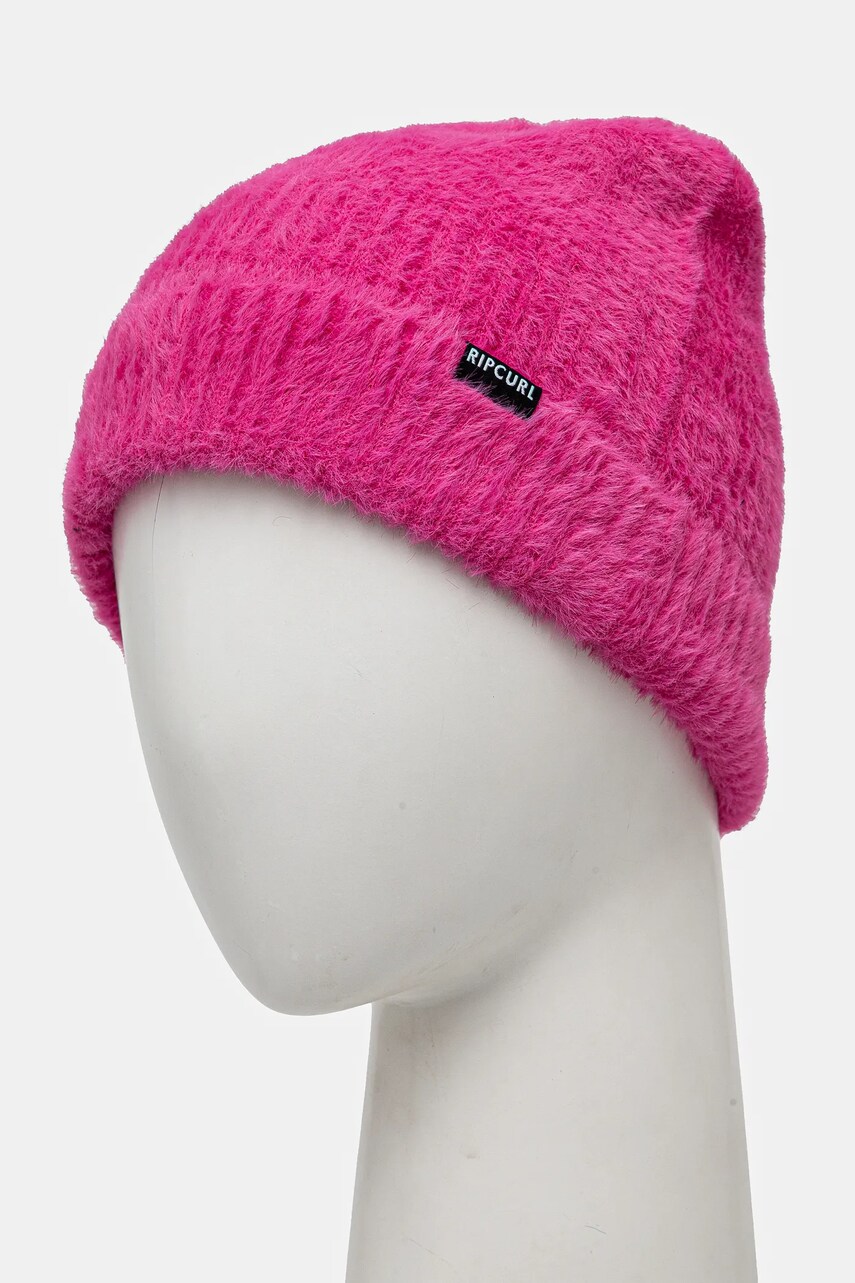 Шапка Rip Curl колір рожевий з тонкого трикотажу 05OWHE