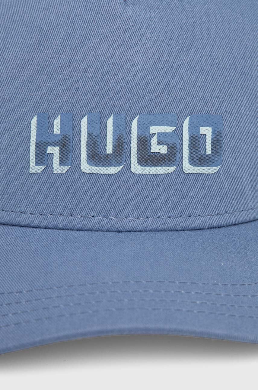 Бавовняна бейсболка HUGO з принтом 50519245