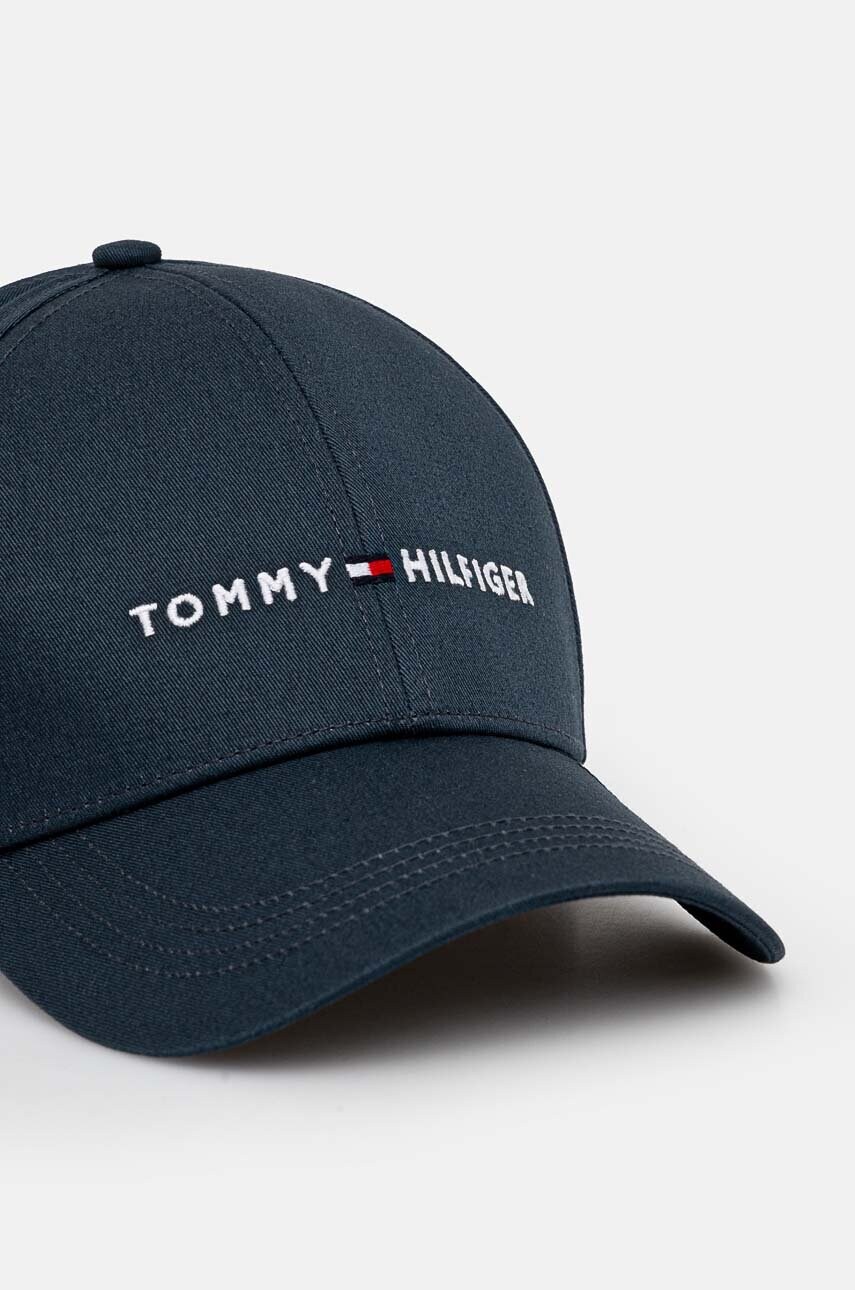 Бавовняна бейсболка Tommy Hilfiger з аплікацією AM0AM12532