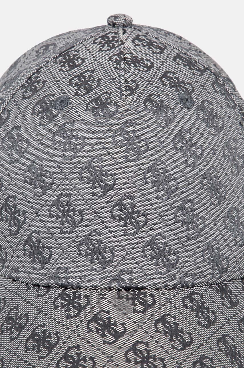 Кепка Guess MILANO колір сірий візерунок AM9369 POL01