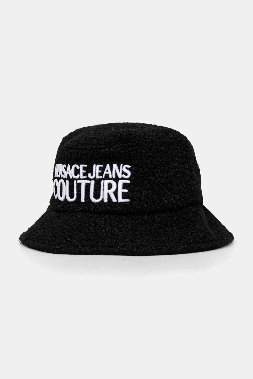 Капелюх з домішкою вовни Versace Jeans Couture колір чорний 77GAZK07 ZSB12