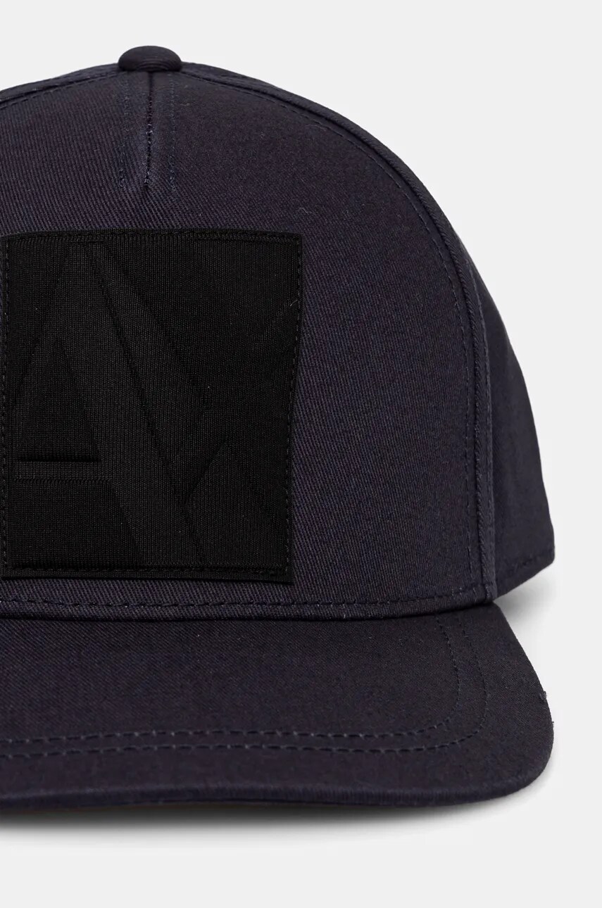 Кепка Armani Exchange колір синій з аплікацією 954217 4F116