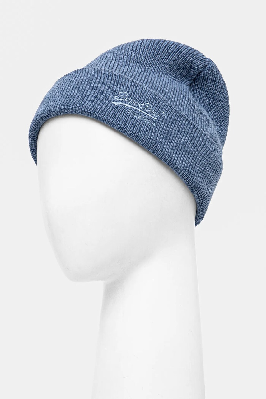 Бавовняна шапка Superdry з тонкого трикотажу з бавовни M9010184A-9EJ