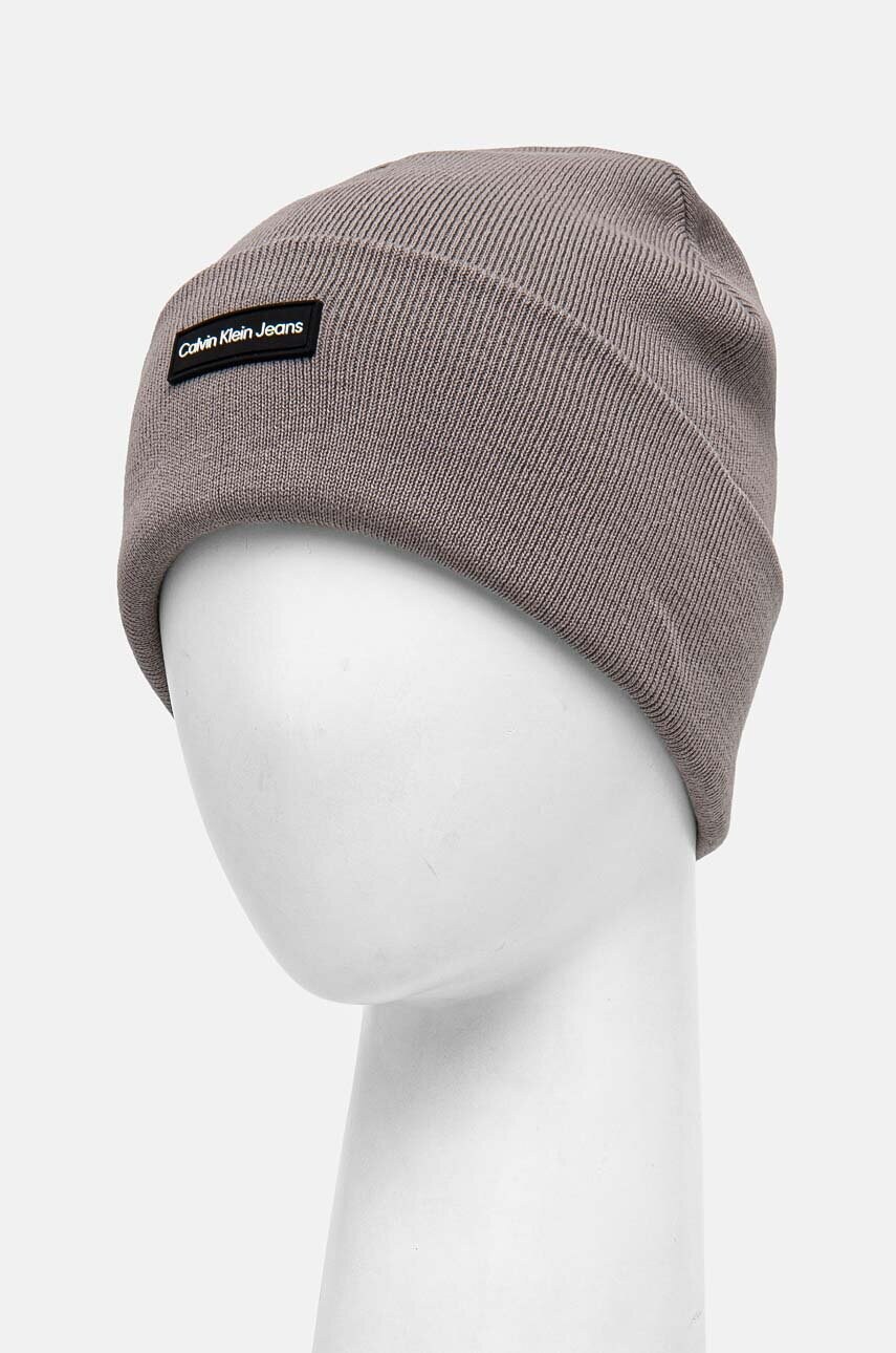 Шапка Calvin Klein Jeans колір сірий  K50K512142