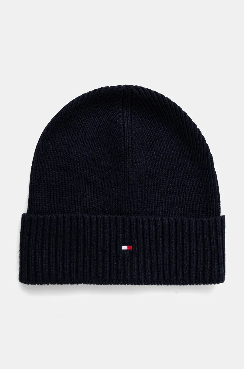 Шапка та рукавички з домішкою кашеміру Tommy Hilfiger колір синій AM0AM12938