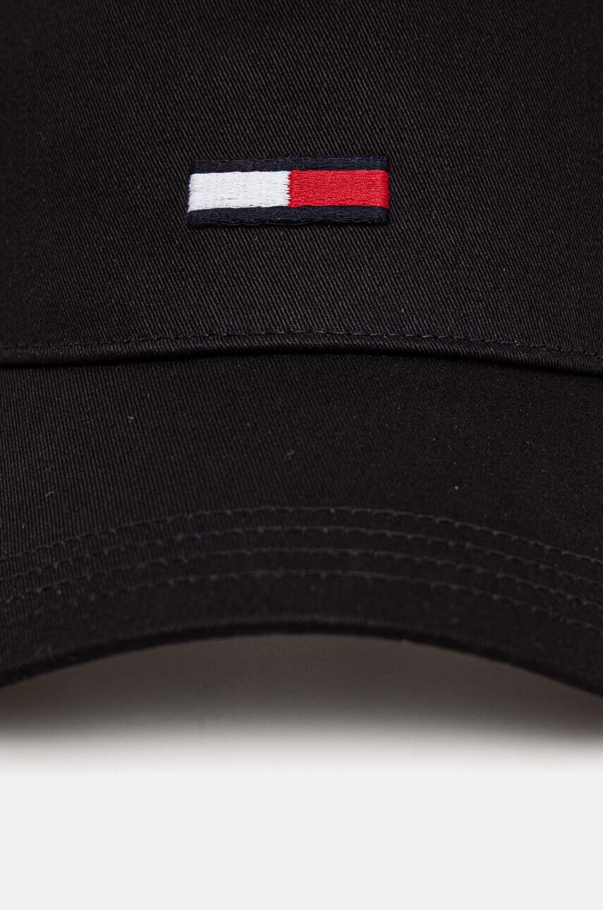Кепка Tommy Jeans колір чорний з аплікацією AM0AM11694