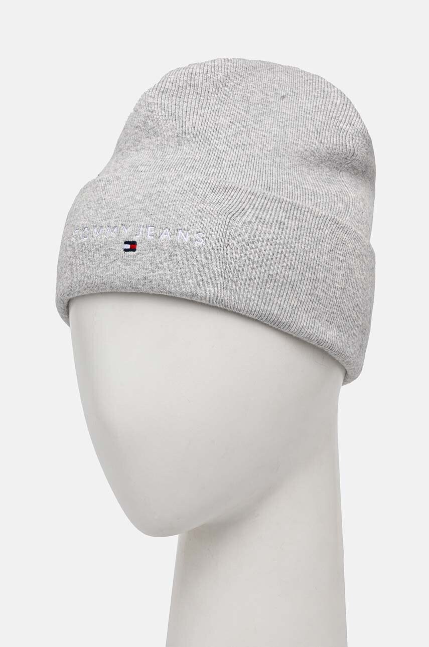 Шапка Tommy Jeans колір сірий  AM0AM12896