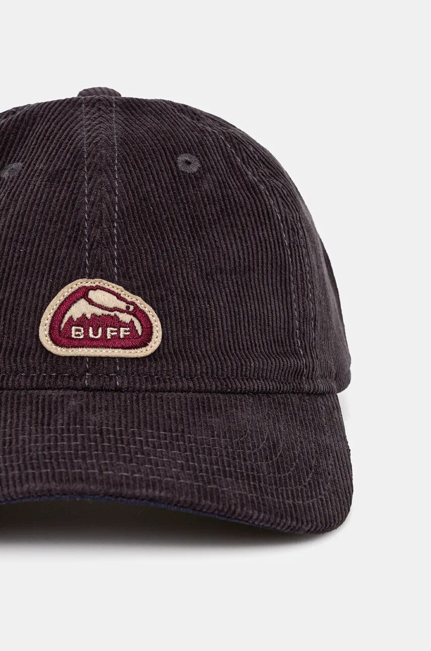 Кепка Buff Baseball колір сірий з аплікацією 125355