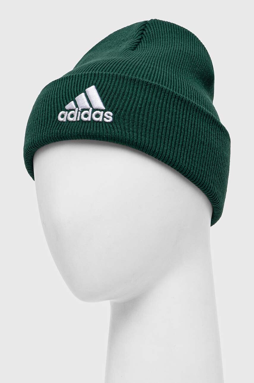Шапка adidas колір зелений  IY7831
