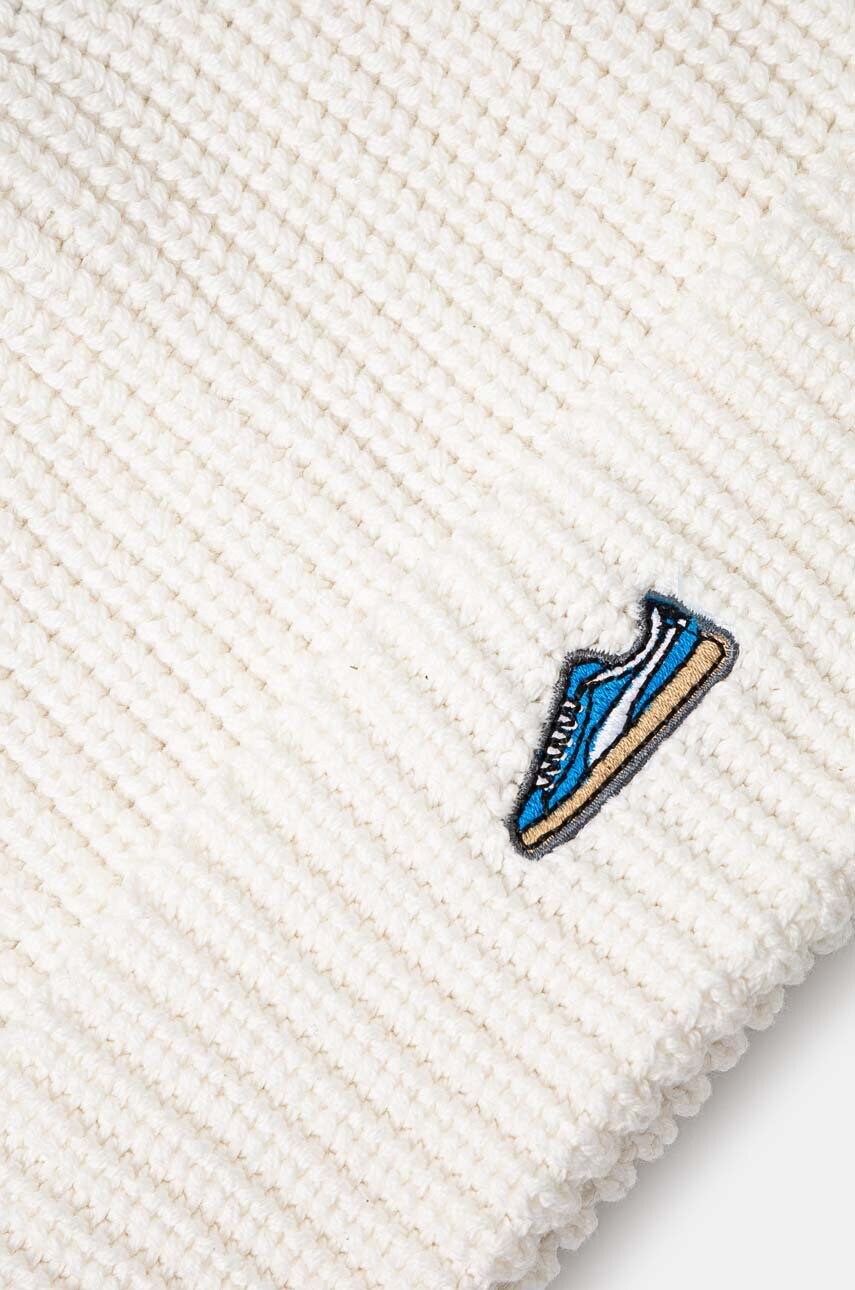Бавовняна шапка Puma Classics Graphic Short Beanie колір білий з бавовни 025680