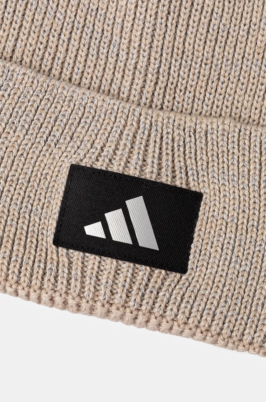 Шапка adidas Performance колір бежевий  IY9750
