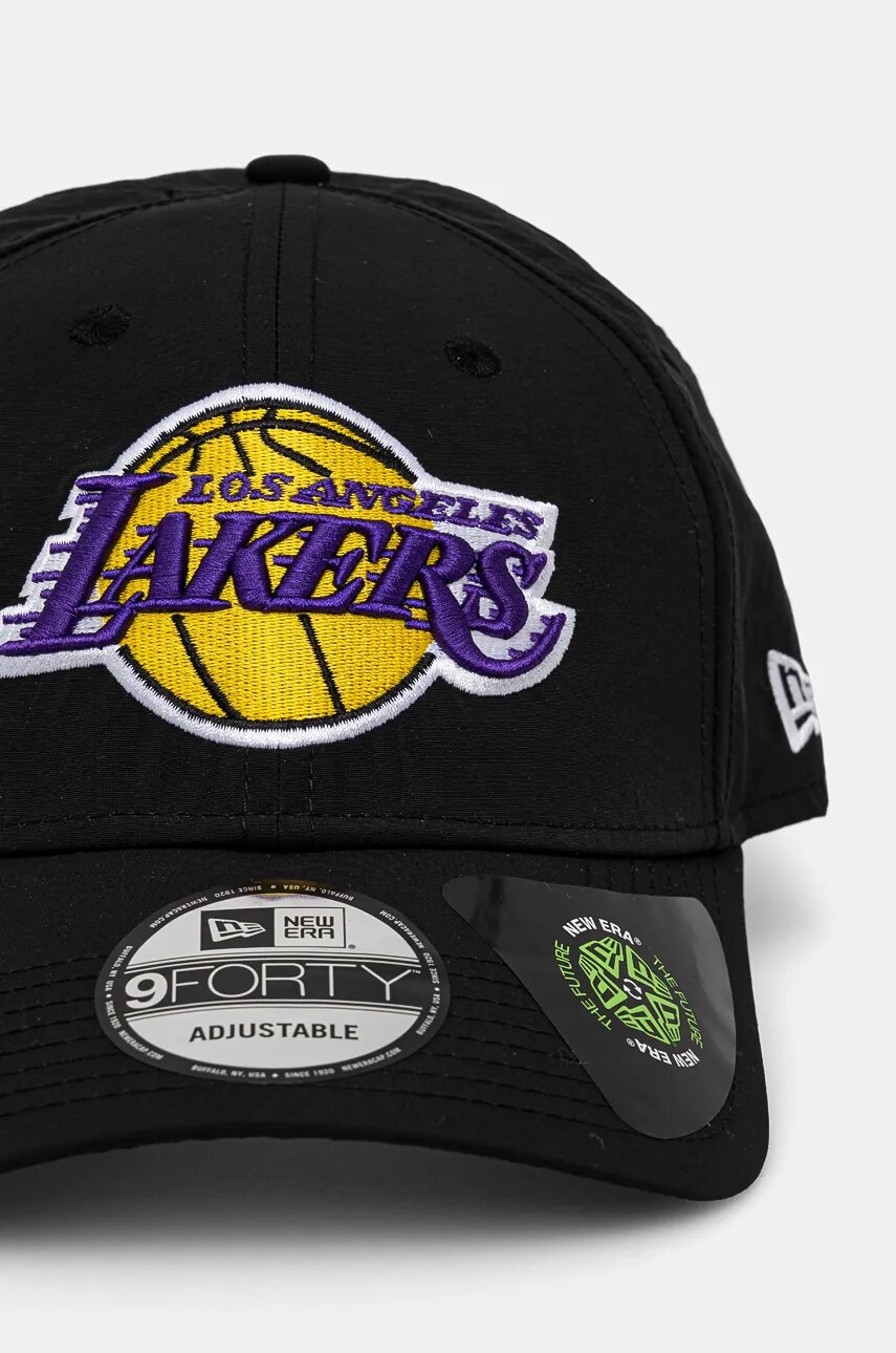 Кепка New Era LOS ANGELES LAKERS колір чорний з аплікацією 60565233