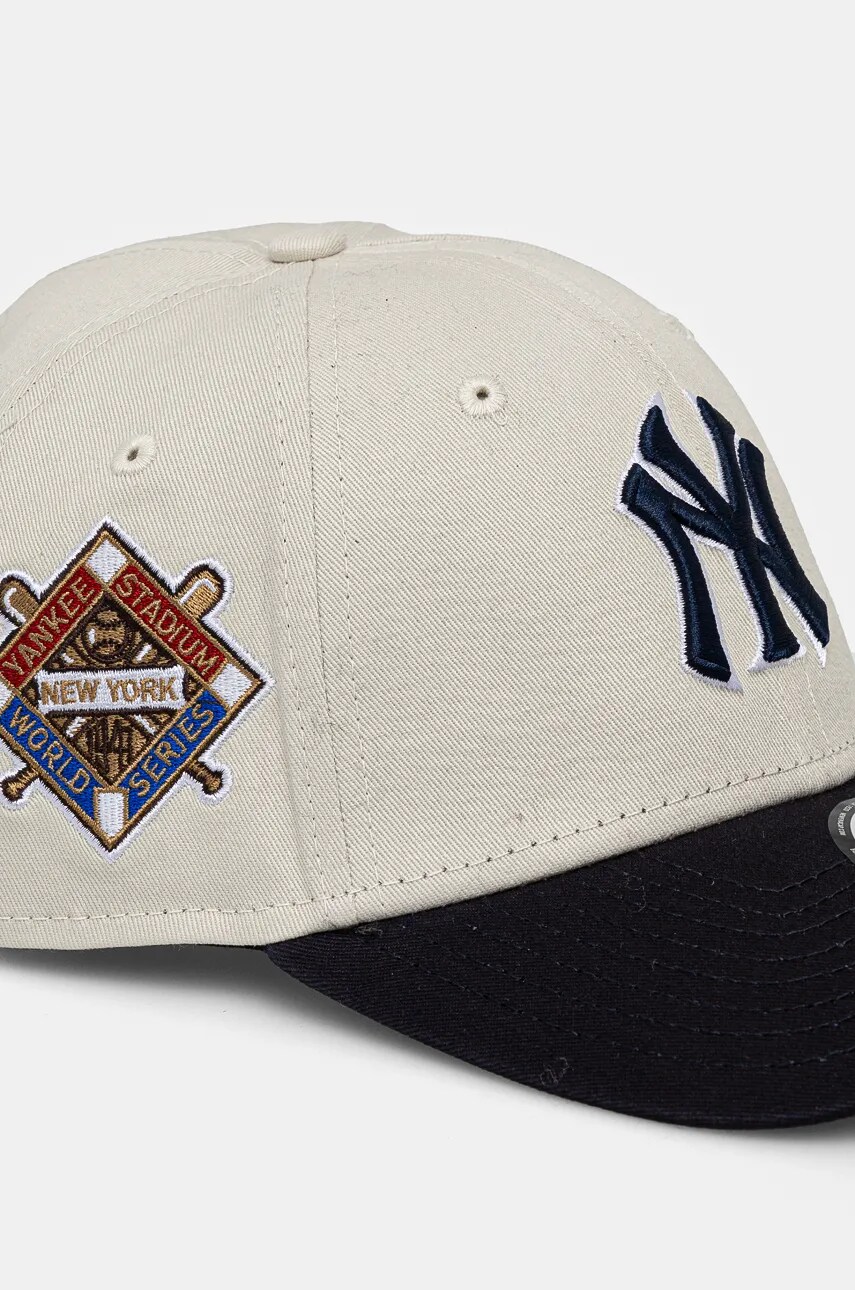 Бавовняна бейсболка New Era NEW YORK YANKEES колір синій візерунок 60565353