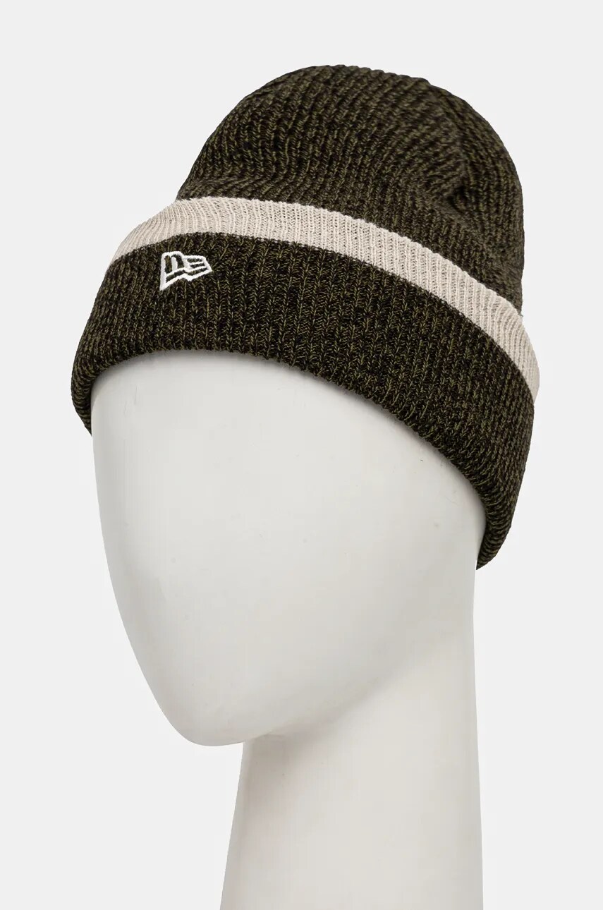 Шапка New Era колір зелений  60565230
