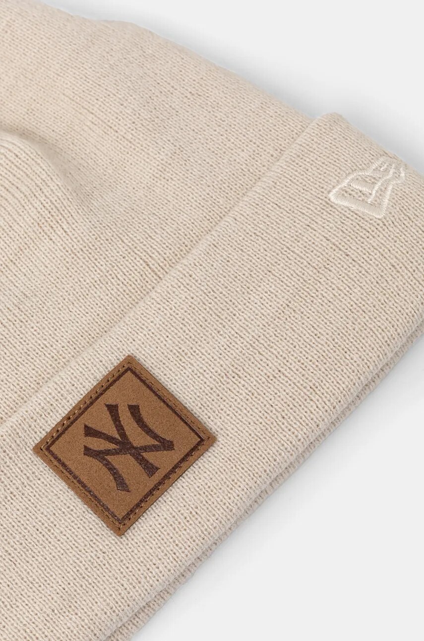 Шапка New Era NEW YORK YANKEES колір бежевий  60565198