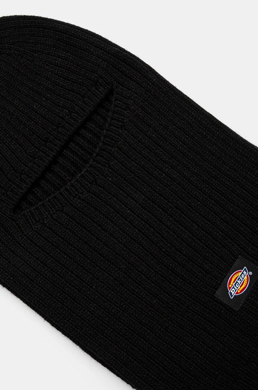 Капор з домішкою вовни Dickies RIB колір чорний DK0A4Z32