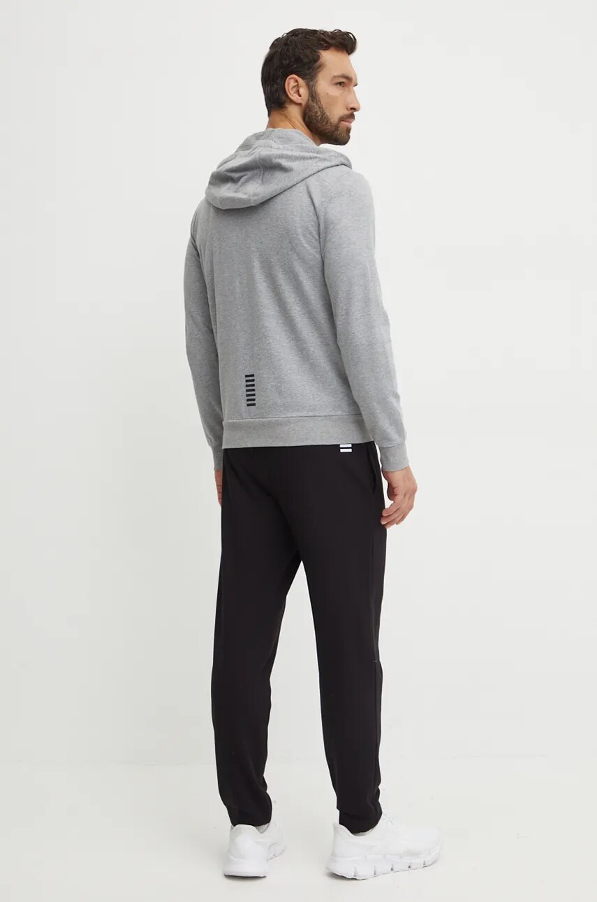 Спортивний костюм EA7 Emporio Armani чоловічий колір сірий PJVRZ.8NPV62