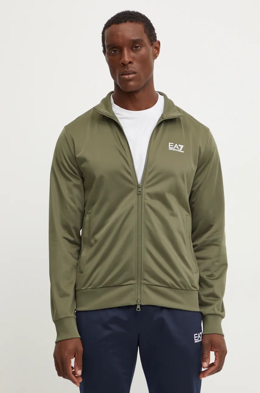 Спортивний костюм EA7 Emporio Armani чоловічий колір зелений PJHCZ.8NPV65